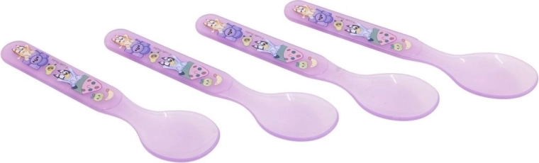 Stor set of children's spoons Bluey (4 pcs)