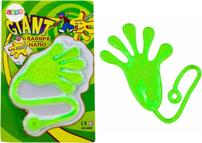 Ljepljiva Ručka Fleksibilni Glut Slime zeleni
