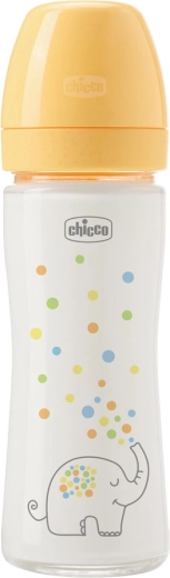 Chicco staklena bočica za dojenčad Perfect Easy 240 ml sa sporim protokom 0m+