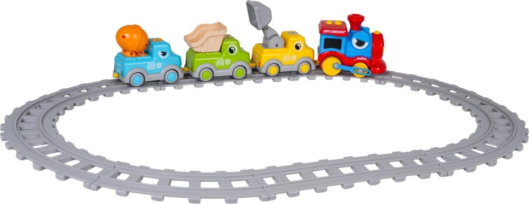 Magnetic coupling and a track loop included in the package