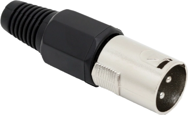 Three-pole XLR Male Connector