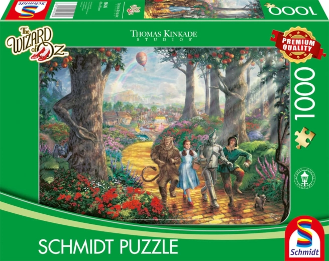 Puzzle Wizard of Oz: Follow the Yellow Brick Road - 1000 dijelova
