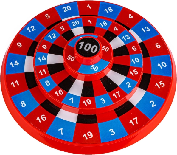 Clearly readable scoring zones for easy aiming