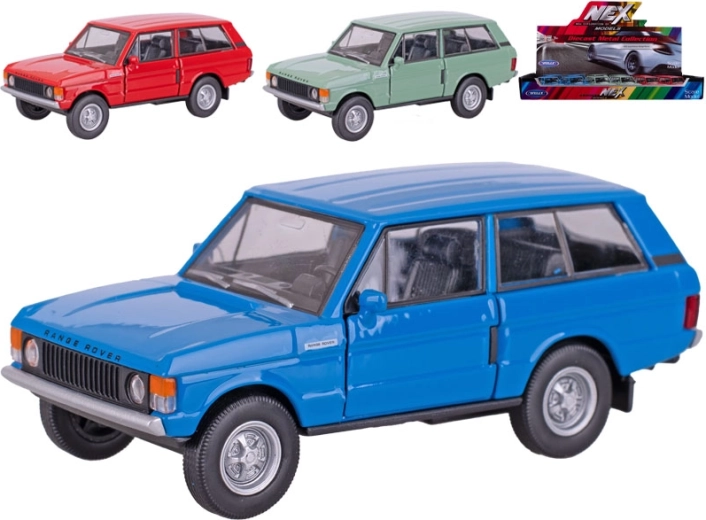 Metalni model Land Rover Range Rover 1970 Welly 11,5 cm s povratnim pogonom
