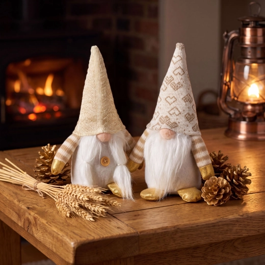 Textile gnome 25 cm, 2 designs - 1 piece
