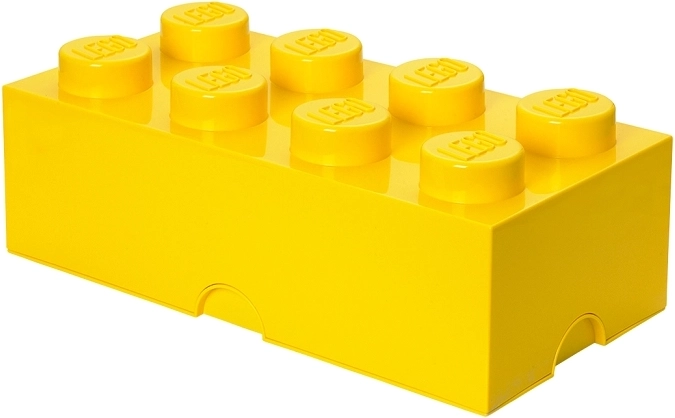 Lego spremnik 8 žuti