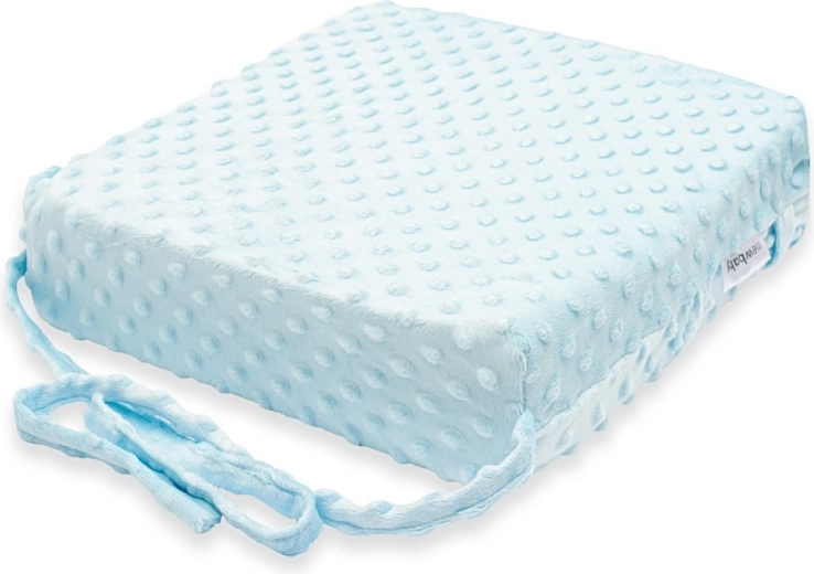 Dječji podizač za stolicu New Baby Standard Minky plavi