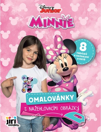 Bojanke s glačanim naljepnicama MINNIE