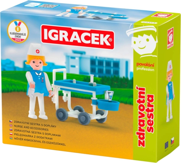 Efko Igráček Nurse – figure with accessories