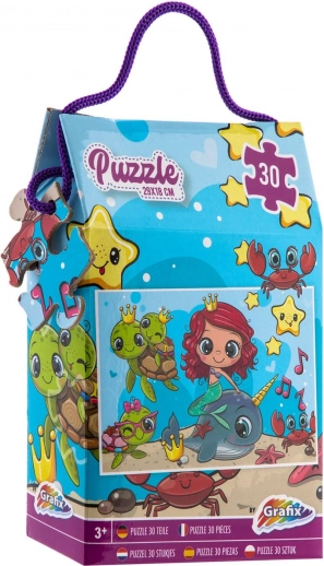 Puzzle morska vila 30 dijelova 29 × 18 cm