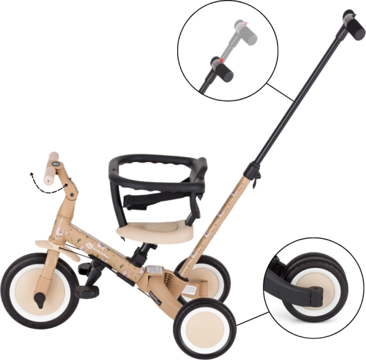 Safer ride and comfortable adjustment