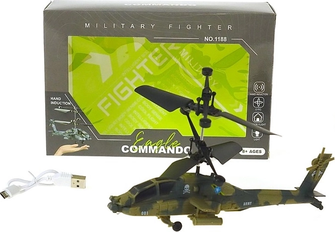 Helikopter kojim se upravlja rukom Military fighter