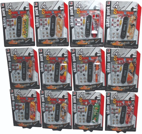 Skatepark fingerboard s priborom – razne varijante