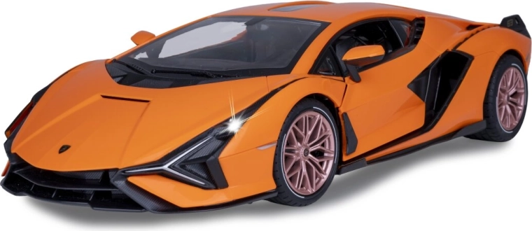 Authentic paint finish and licensed Lamborghini details
