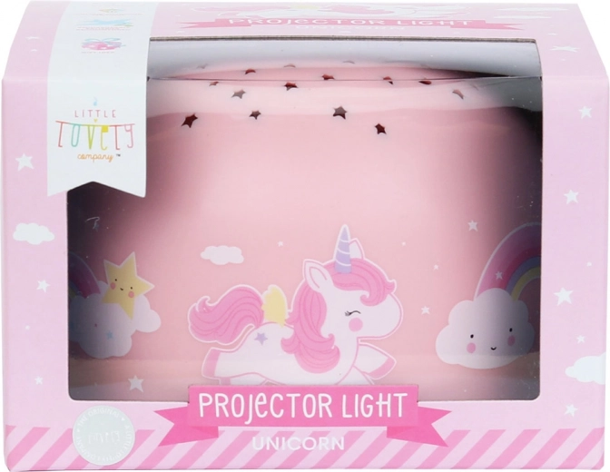 A Little Lovely Company lampa s projektorom za djecu – Jednorog