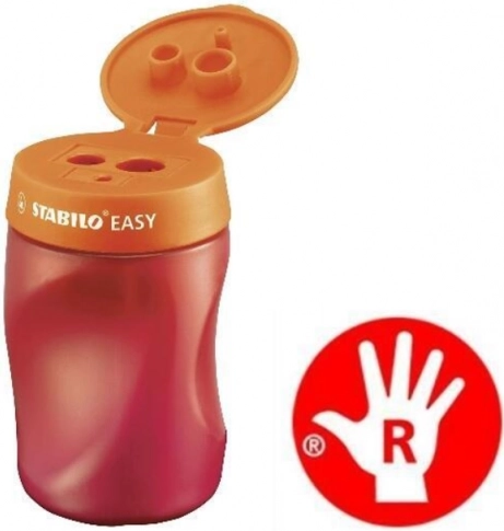 Ergonomsko šiljilo za dešnjake STABILO EASYsharpener narančasto