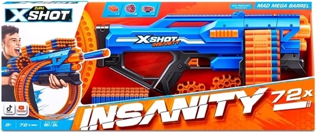 ZURU X-Shot Insanity mega izbacivač Mega Barrel