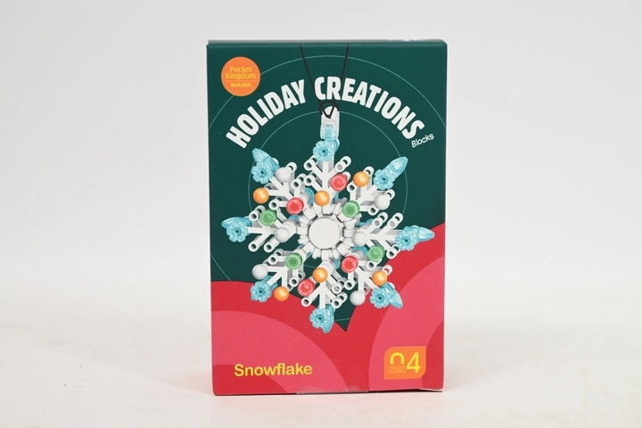 IM.MASTER božićni građevni set pahuljica 73 dijela (model 01120)
