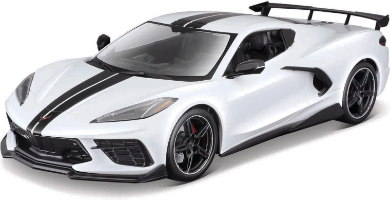 Maisto Chevrolet Corvette Stingray coupe high wing 1:18 bijela