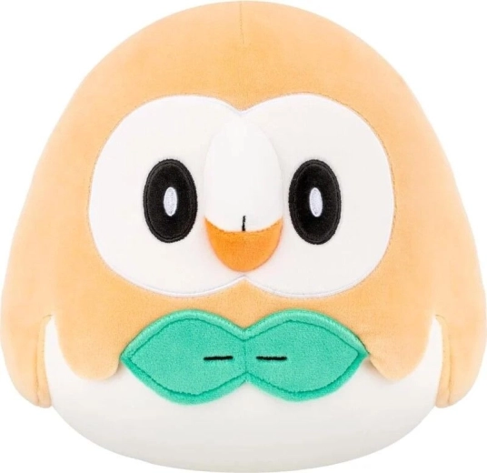 Squishmallows Pokémon Rowlet plišani jastuk 25 cm
