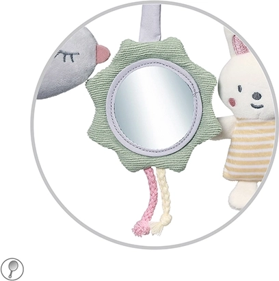 Safe mirror for discovering their own reflection