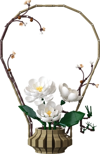 Realistični zimski cvjetovi od 1001 dijela