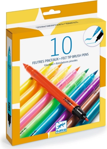 Djeco neon markers - 10 pieces