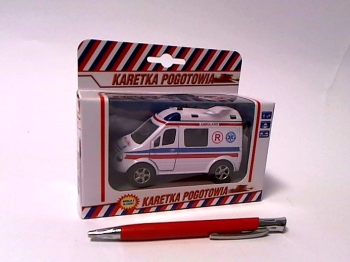Vozilo hitne pomoći (kombi) 11 cm sa zvukom i svjetlima