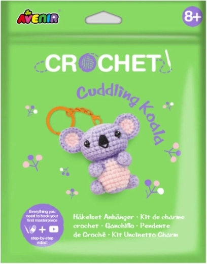 Set za heklanje – privjesak Mazliva koala