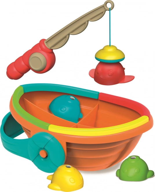 Clementoni Baby šareno pecanje Play for Future – magnetički čamac za kadu