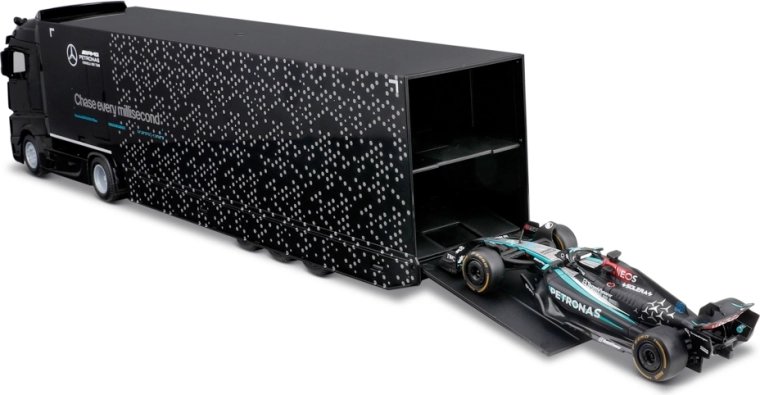 Otvarajuća prikolica za realističan prijevoz F1