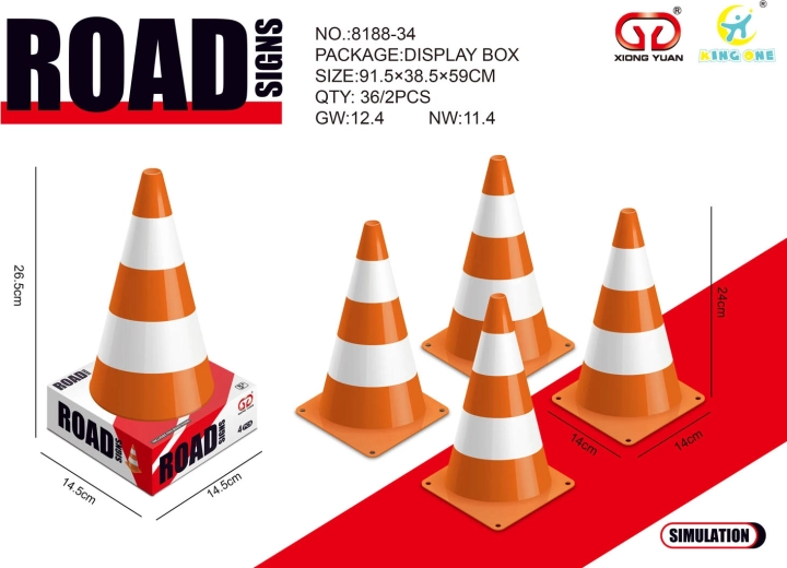 Set of Traffic Cones