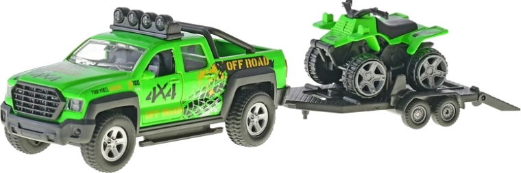 Realistična off-road izvedba i funkcionalna prikolica