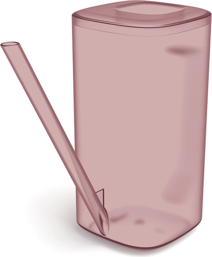 Zalijevajuća kanta Tubi 1,6 l prozirna marsala