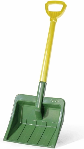 Green garden and snow shovel
