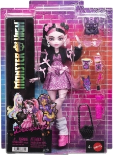 Monster High lutka Draculaura s dodacima i kućnim ljubimcem