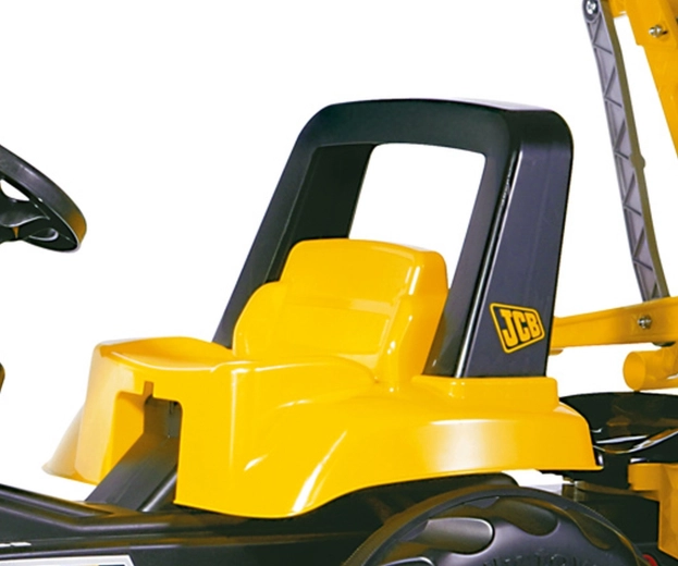Comfortable ride: adjustable seat and quiet wheels