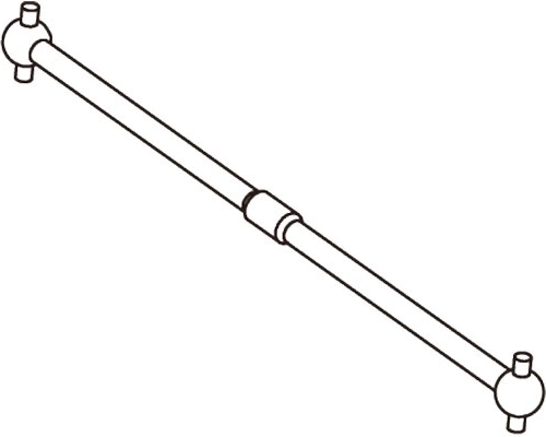 JAMARA BL8 rear drive shaft (2 pcs)