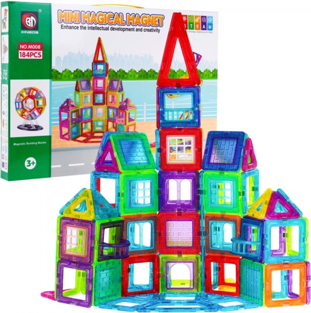 Magnetične kocke MEGA set 184 komada