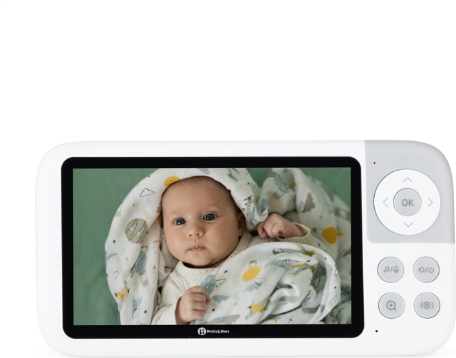 5" HD display and night vision for perfect oversight
