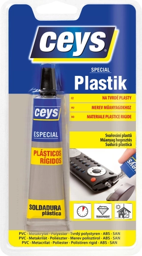 Ljepilo za tvrde plastike CEYS 30 ml