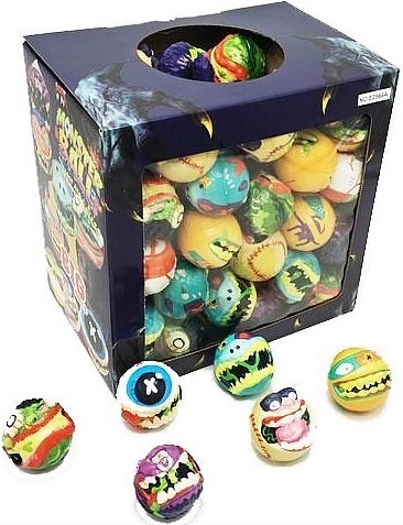 Kids' Monster ball 6 cm (assorted designs)
