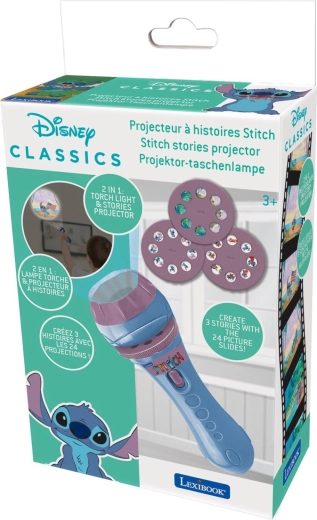 Lexibook svjetiljka s projektorom priča Stitch