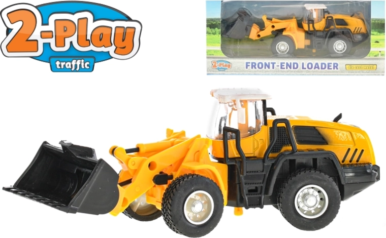 2-Play Traffic metalni utovarivač 16,5 cm s povratnim pogonom