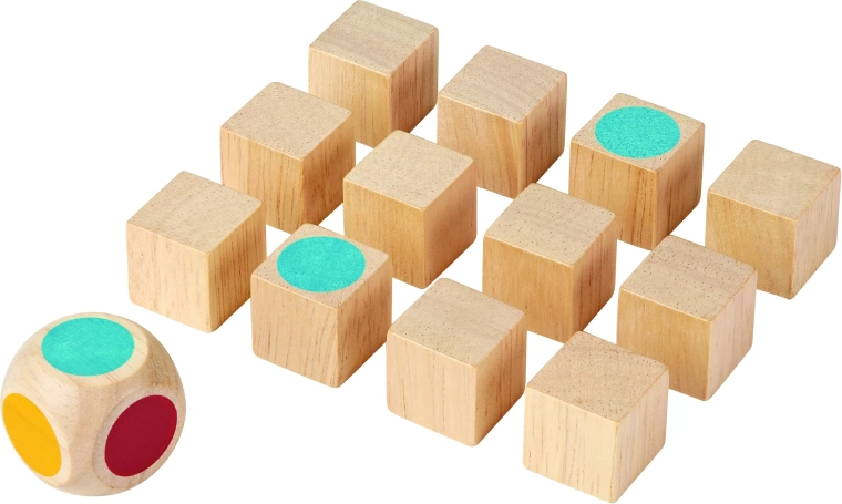 PlanToys mini memory game in a tin box