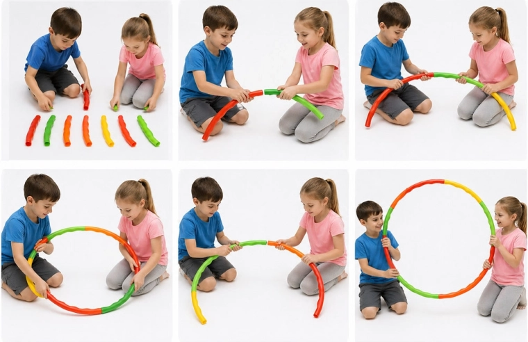 Sklopiva segmentna konstrukcija (DIY)