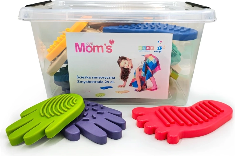 Sensory Path Zmysłostrada 24 pieces 12m+ Mom's Care