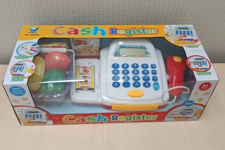 Battery-Powered Children's Cash Register