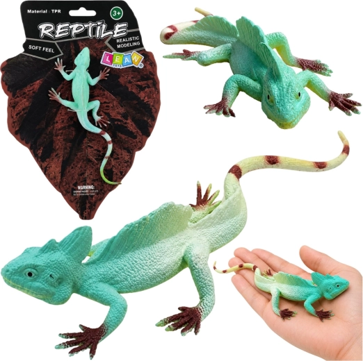 Realistična gumena figurica jedrilice (agama) 16 cm