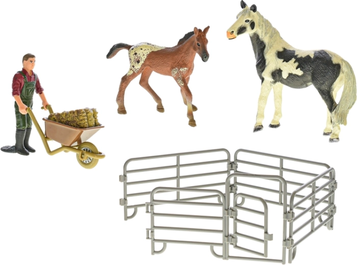 Realistične figurice konja i ždrijebeta